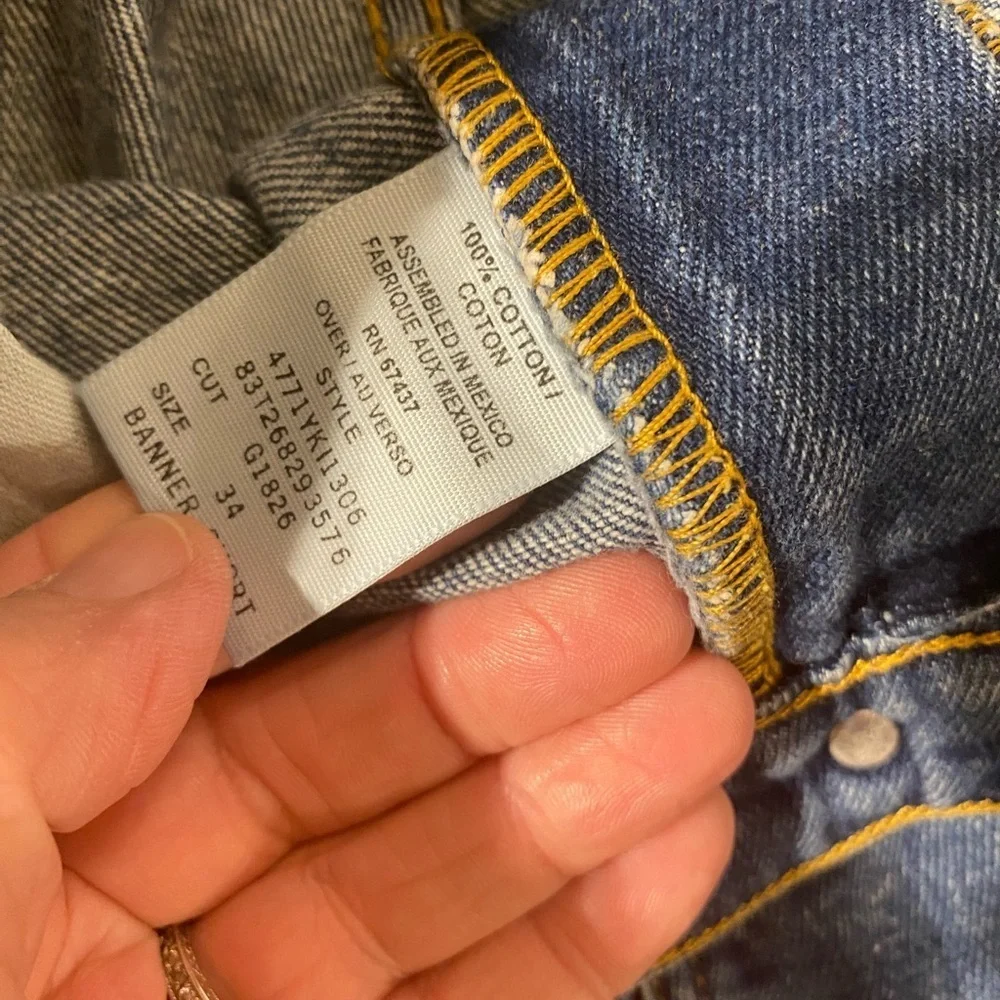 Ralph Lauren Polo Jean Company Blue Denim Men's Shorts 34 (OK)